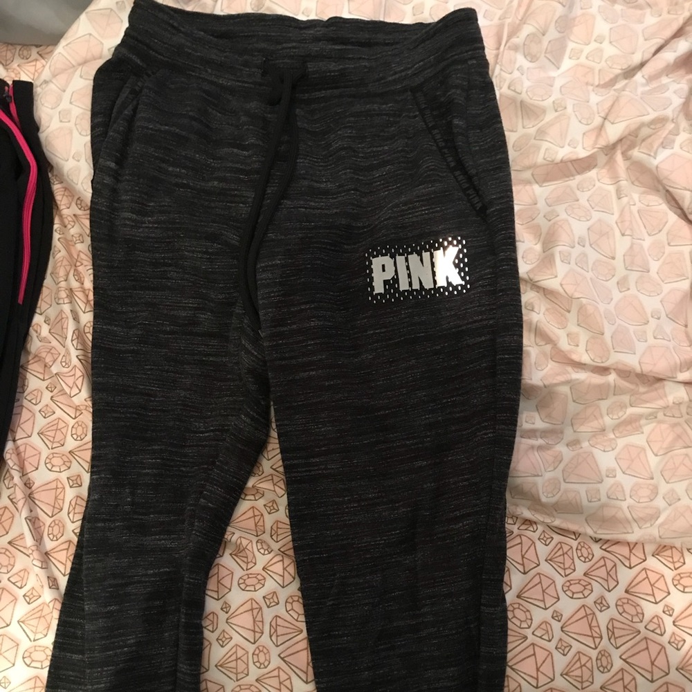 Pink Victoria’s Secret Joggers